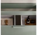 Lomadox Waschtischunterschrank ALASSIO-56 Grün matt 2 Schubladen Bild 1