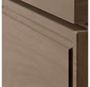 Lomadox Hängeschrank TEMUCO-56-WALNUT Walnuss Push-to-Softclose Bild 1
