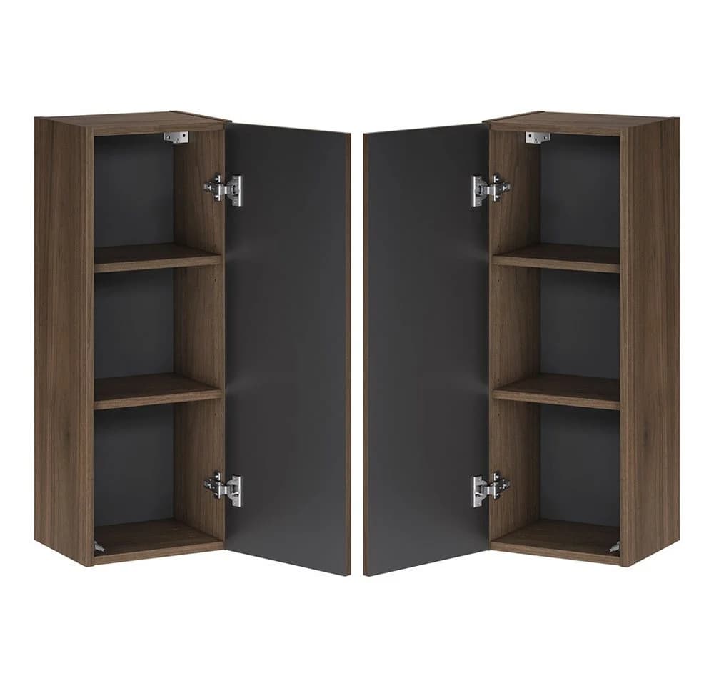 Lomadox Hängeschrank TEMUCO-56-WALNUT Walnuss Push-to-Softclose - Bild 4