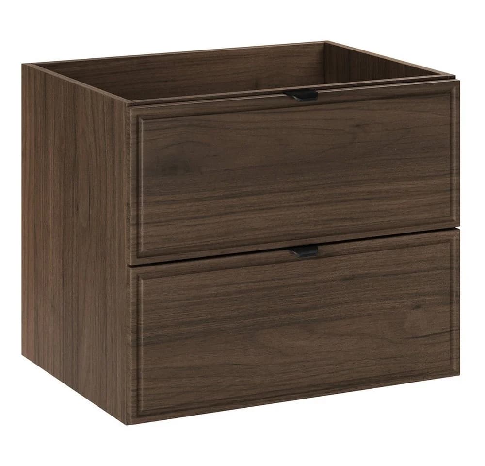 Lomadox Waschbeckenschrank TEMUCO-56 Walnuss 60 cm mit Softclose - Bild 2