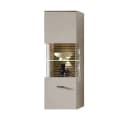 Lomadox Hängevitrine ISCHIA-36 Beige Eiche LED Softclose Bild 4
