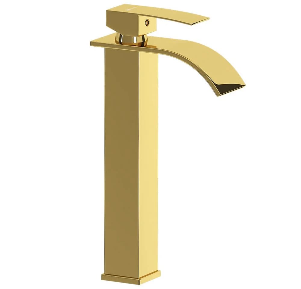 Lomadox Waschtischarmatur FAUCET-140 Goldfarben Edelstahl - Bild 2