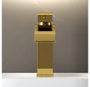 Lomadox Waschtischarmatur FAUCET-140 Edelstahl Goldfarben Glänzend Bild 3