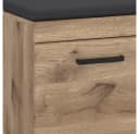 Lomadox Garderoben-Set GRAHAM-129 Eiche Grau Softclose Bild 1