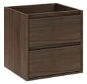Lomadox Waschbeckenschrank VERZUOLO-56-WALNUT 50 cm braun Bild 2