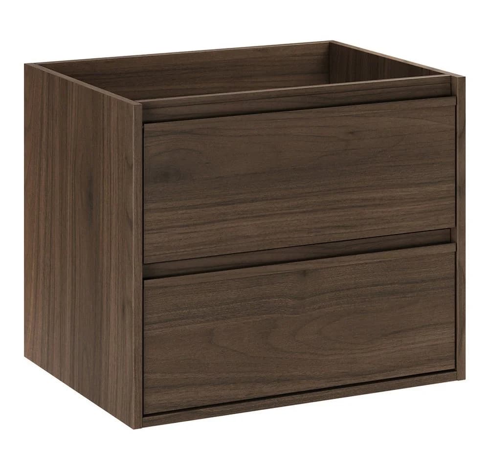 Lomadox Waschtischunterschrank VERZUOLO-56-WALNUT 60 cm braun - Bild 2