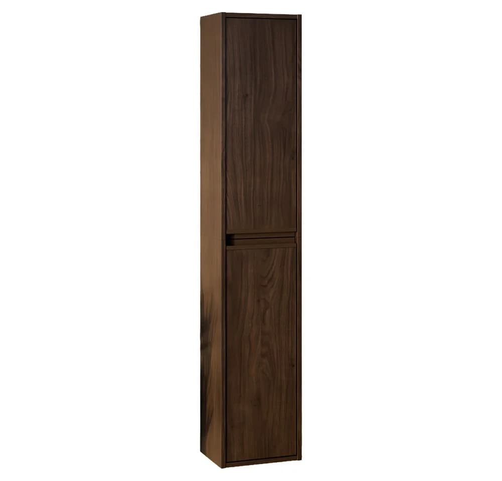 Lomadox Wandhängender Hochschrank VERZUOLO 30 cm Walnuss - Bild 2