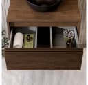 Lomadox Waschtischschrank VERZUOLO-56 Walnuss Modern Bild 4