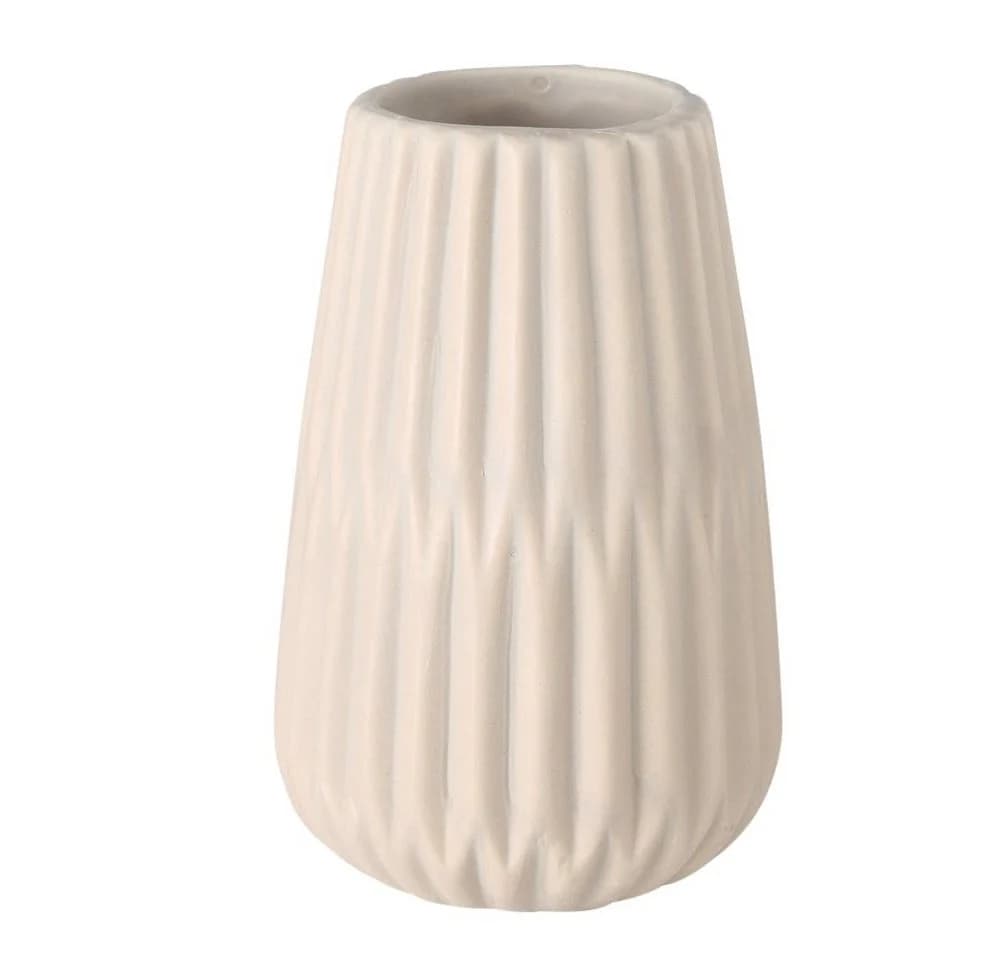 BOLTZE Dekovase 2er Set beige Porzellan - Bild 3