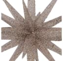BOLTZE Christbaumschmuck 2tlg. Anhänger SPARKLING beige 3D-Stern Bild 1