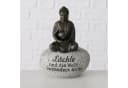 BOLTZE Zen-Buddha Deko-Set 2er mit Weisheiten Braun/Grau Bild 5