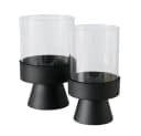 BOLTZE GRUPPE GmbH Kerzenhalter PALLAS 2er-Set Schwarz Bild 2