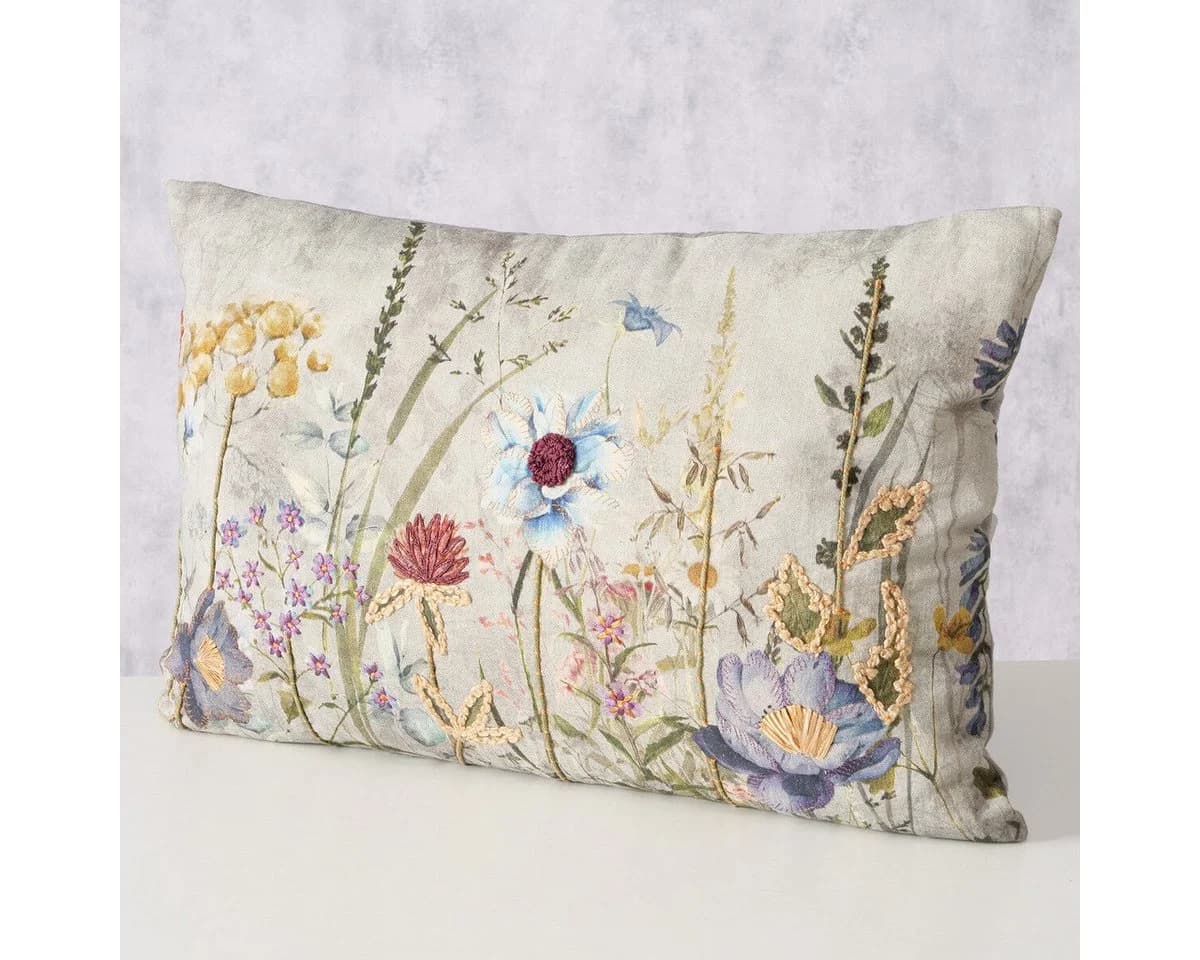 BOLTZE GRUPPE GmbH Dekokissen BLOMSTER Floral Beige - Bild 3