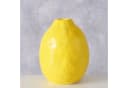 BOLTZE Dekovase Vase Zitronella Gelb Keramik 12cm Bild 4