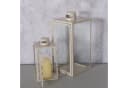 BOLTZE GRUPPE GmbH Kerzenlaterne ARANIA Metall Beige 2er-Set Bild 1
