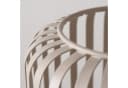 BOLTZE Windlicht VIKI Beige Metall Rundes Design Bild 1