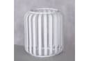 BOLTZE Windlicht Viki Weiss Metall 12 cm Bild 1
