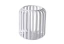 BOLTZE Windlicht Viki Weiss Metall 12 cm Bild 2
