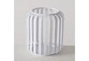 BOLTZE Windlicht Viki Weiss Metall 12 cm Bild 4