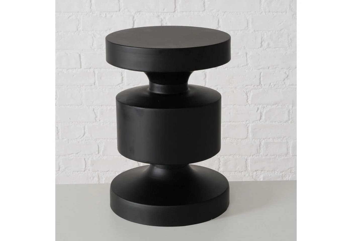 BOLTZE Beistelltisch Shaly Schwarz Metall Modern - Bild 3