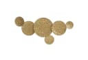 BOLTZE Wanddekoobjekt Citala Antikgold Abstrakte Eleganz Bild 1