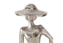 MF Dekofigur Lady Tatjana Elegante Aluminium Figur Silber Bild 3