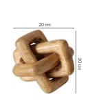 BOLTZE GRUPPE GmbH Dekoobjekt SUAL Braun Mangoholz Bild 3