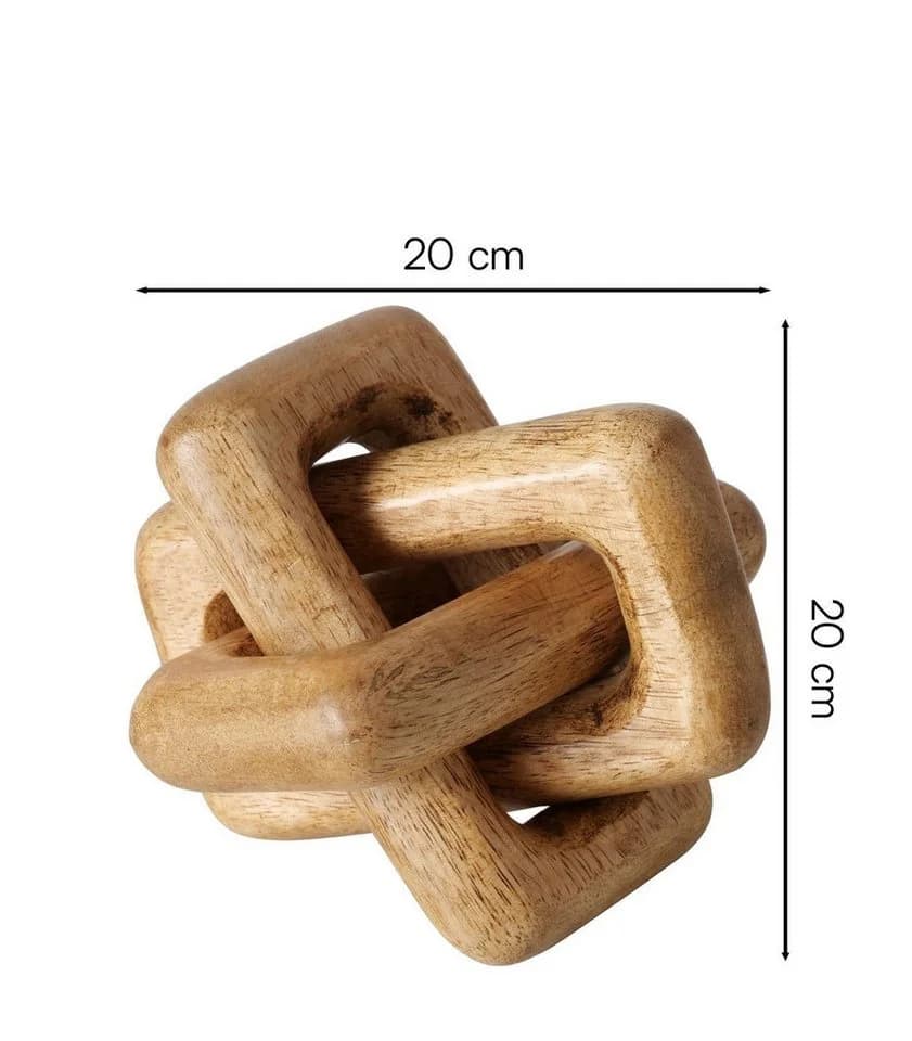 BOLTZE GRUPPE GmbH Dekoobjekt SUAL Braun Mangoholz - Bild 3