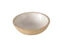 BOLTZE Schale Shella Mangoholz Cremeweiß 23cm Bild 2