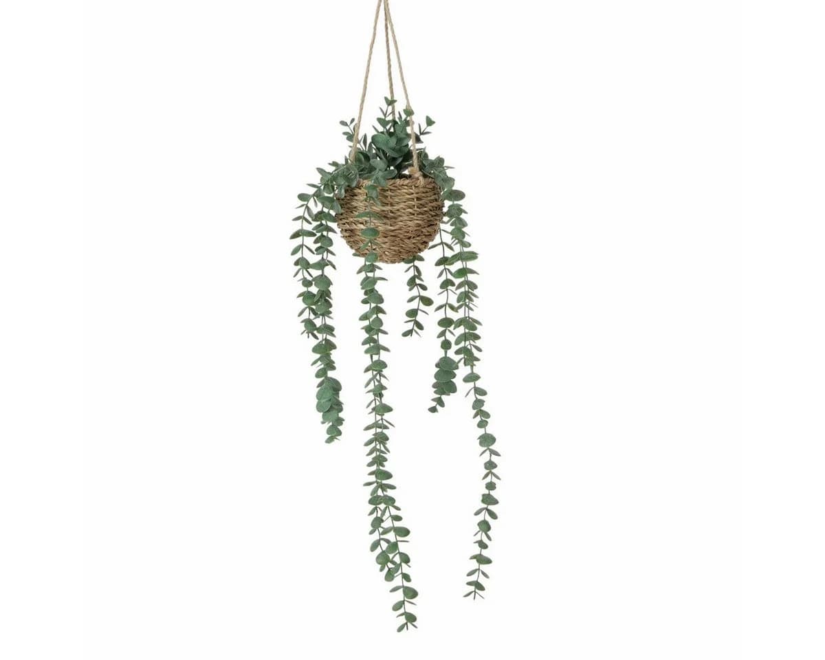 Künstliche hängende Pflanze Eukalyptus 78 cm - Bild 2