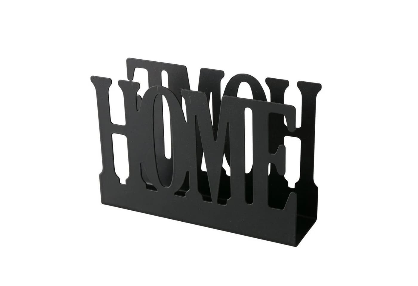 BOLTZE Serviettenhalter „Home“ Schwarz Metall - Bild 2