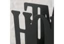 BOLTZE Serviettenhalter „Home“ Schwarz Metall Bild 3