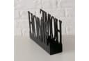 BOLTZE Serviettenhalter „Home“ Schwarz Metall Bild 4