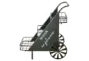 MF Blumentisch Blumentreppe Bayou aus Metall in Schwarz für Garten und Terrasse Bild 5