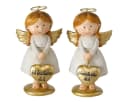 OTTO home Dekofigur Glücksbringer Schutzengel 2 St. Gold/Weiß Bild 2