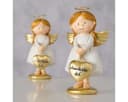 OTTO home Dekofigur Glücksbringer Schutzengel 2 St. Gold/Weiß Bild 5