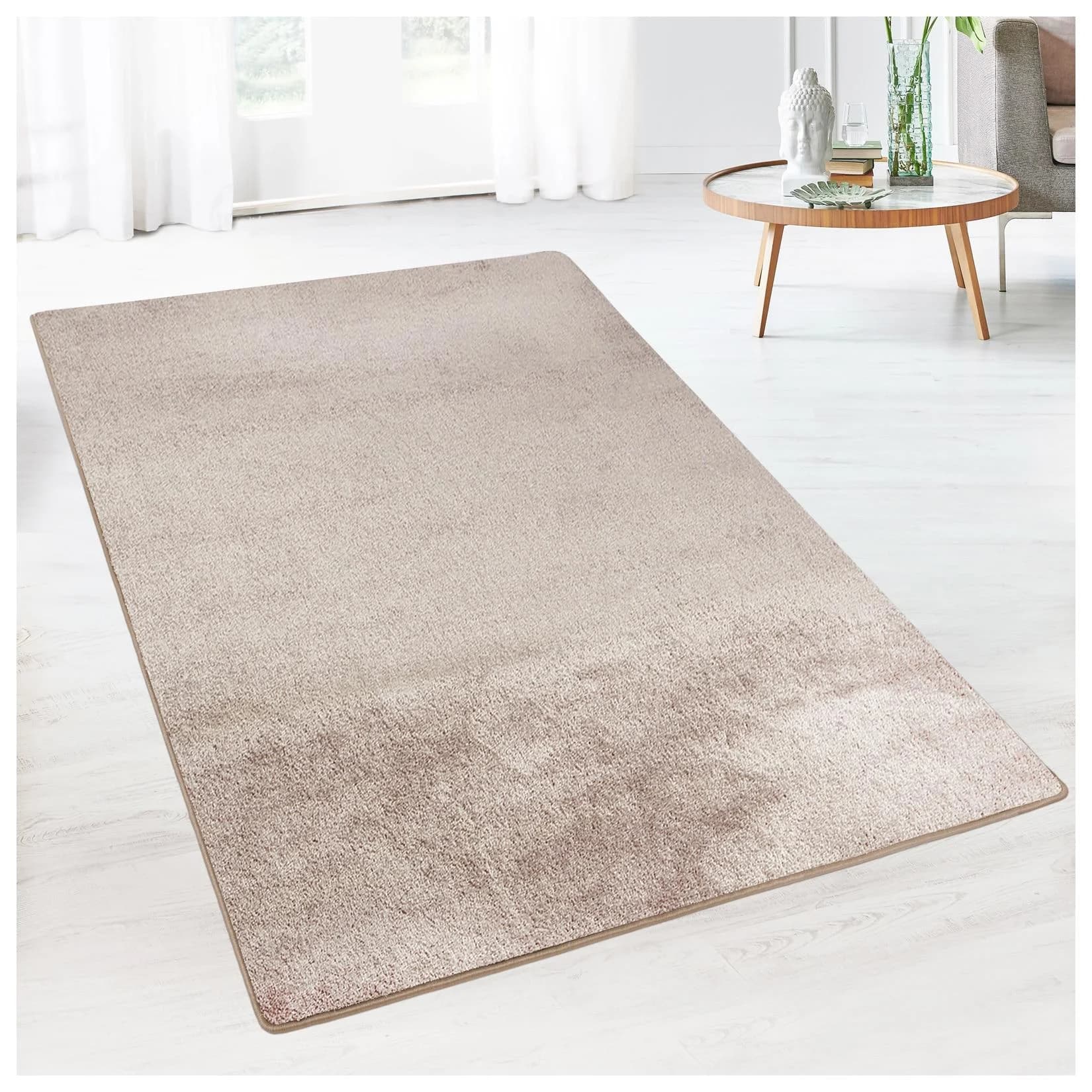 Karat Teppich Sundae Beige 69 Velours