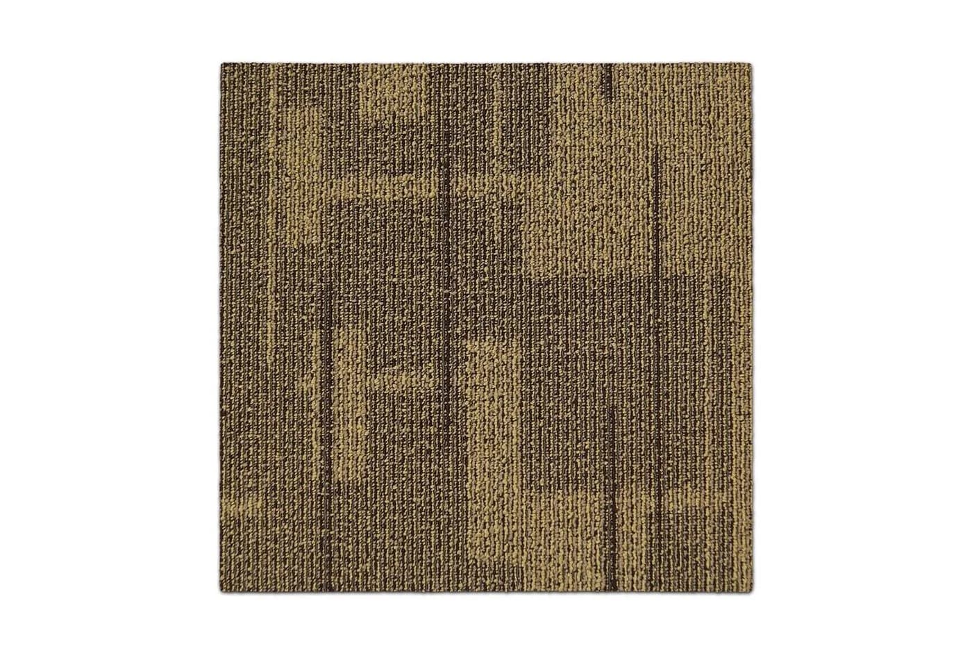 casa pura Teppichfliese Andorra Beige 50x50 cm Schlingenflor