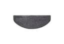 Floordirekt Stufenmatte Sundae Velours Anthrazit Halbrund Bild 2