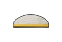 Floordirekt Stufenmatte Sundae Velours Anthrazit Halbrund Bild 4