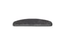 Floordirekt Stufenmatte Sundae Velours Anthrazit Halbrund Bild 5