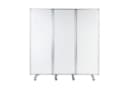 Karat Mobiles Whiteboard mit Rollen, Magnetisch, Aluminiumrahmen, Weiß Bild 3
