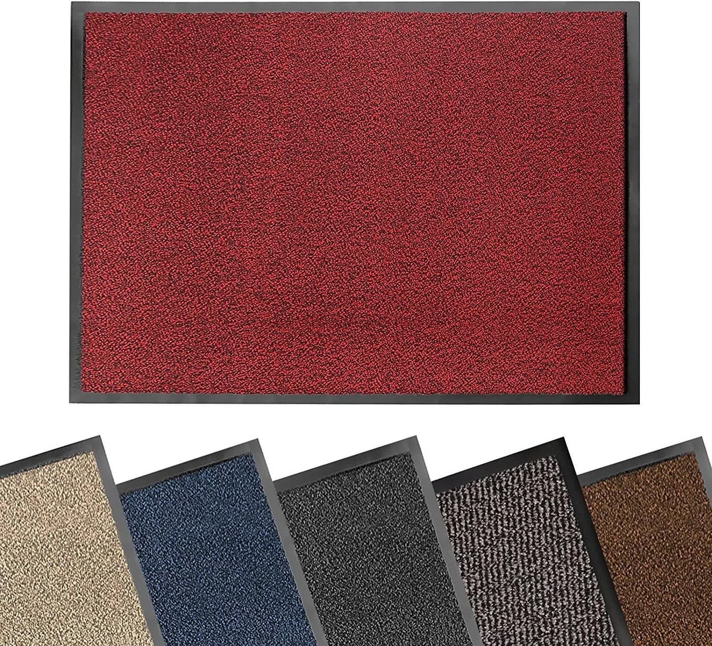 Karat Fußmatte Schmutzfangmatte Sky Rot Polypropylen - Bild 5