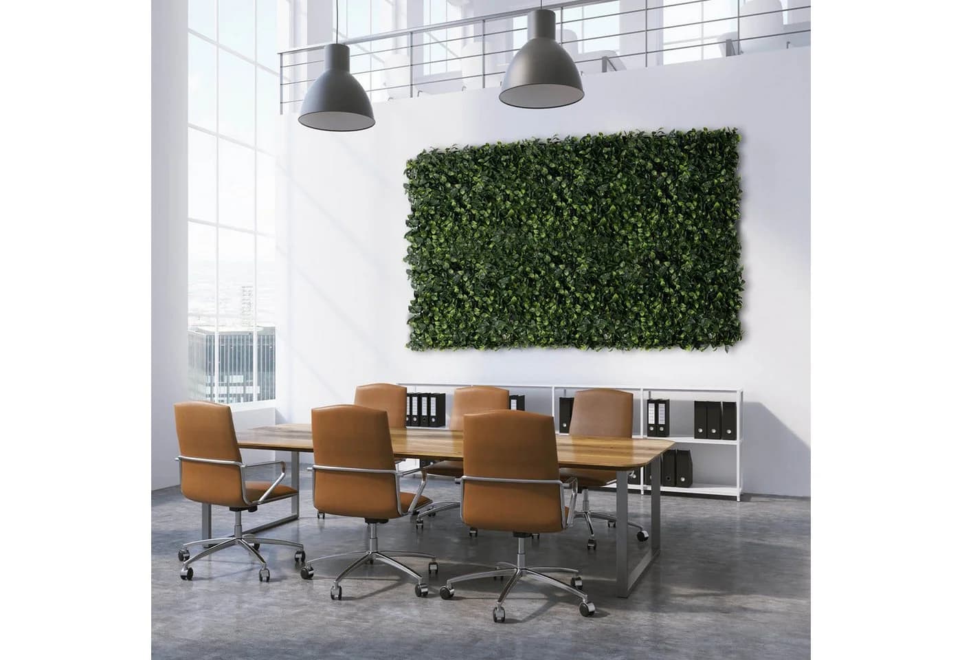 Karat Kunstpflanze Pflanzenwand Gardenia Grün