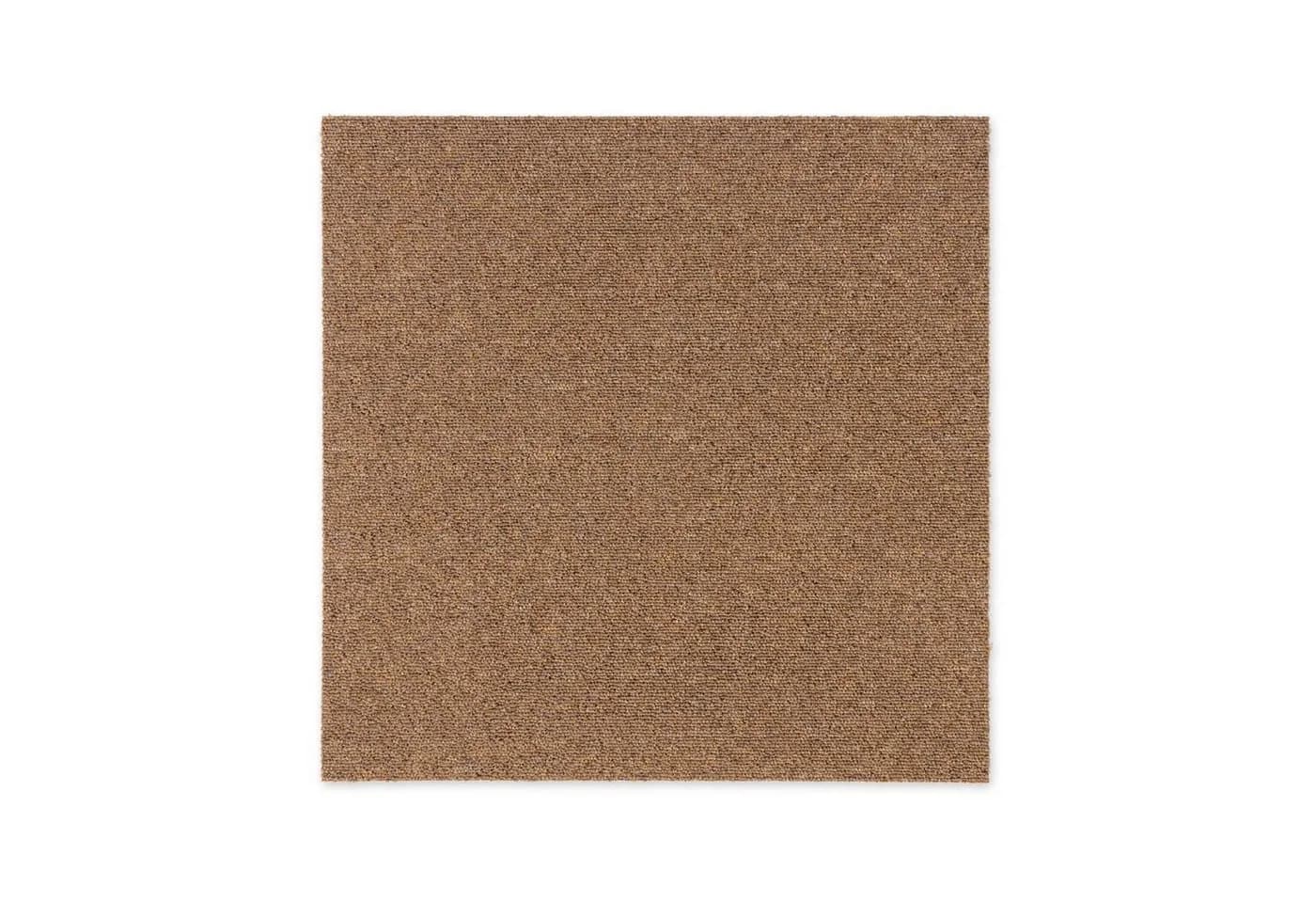 Karat Teppichfliese Moscow Beige Selbstliegend 50x50 cm - Bild 2