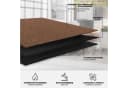 Karat Teppichfliese Moscow Beige Selbstliegend 50x50 cm Bild 4