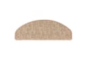 Karat Stufenmatte Alto Halbrund Beige Rutschhemmend mit Winkelschiene Bild 3
