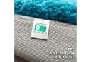 Karat Badematte Atlantis Türkis Rutschhemmend Polyester Mikrofaser Bild 3