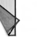 casa pura Fliegengitter-Gewebe Polyester Schwarz mit Magnet- & Klettverschluss Bild 2