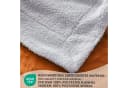 Karat Wohndecke Glory Flauschig Braun Flanell Sherpa Bild 4